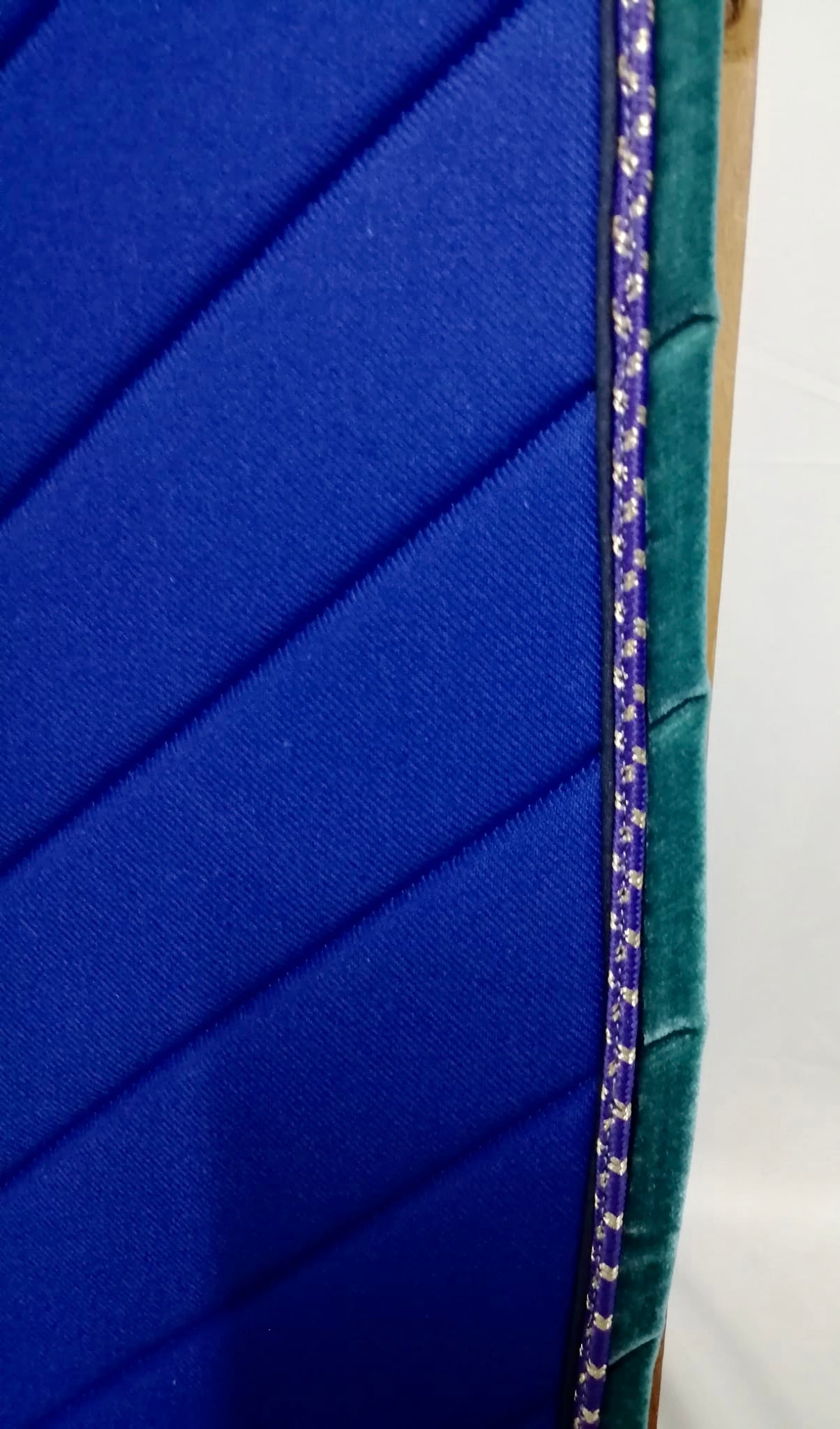 Tapis de selle Dressage Bleu Roi