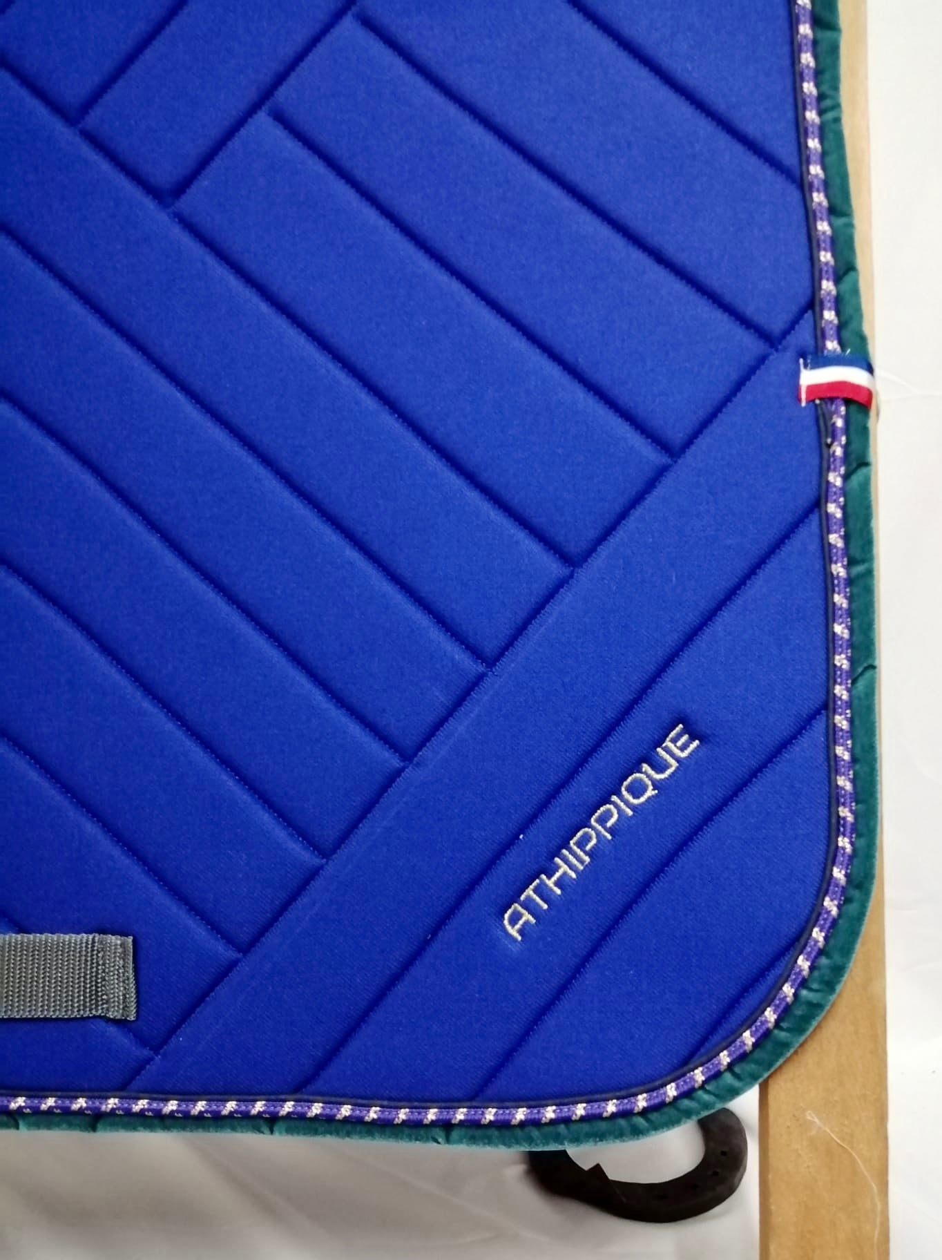Tapis de selle Dressage Bleu Roi