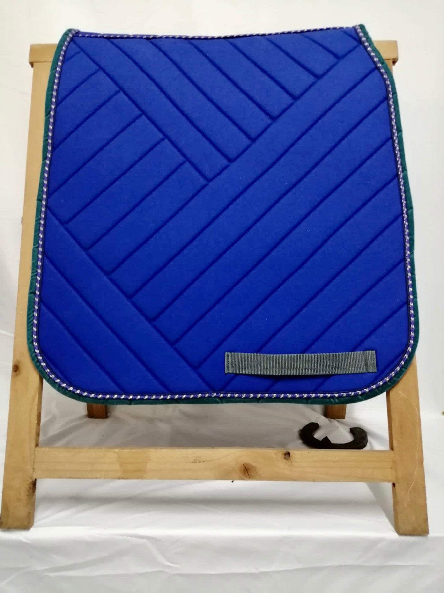 Tapis de selle Dressage Bleu Roi