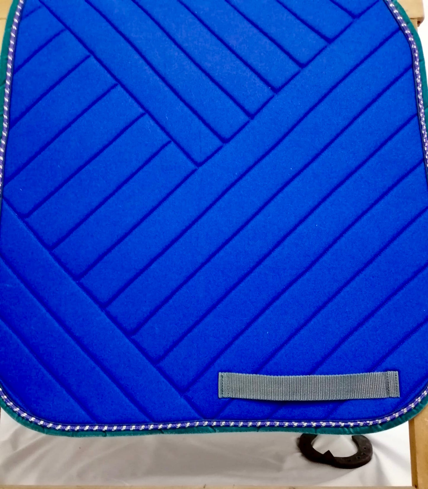 Tapis de selle Dressage Bleu Roi