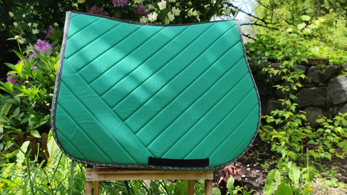 Kelly Green CSO Saddle Pad