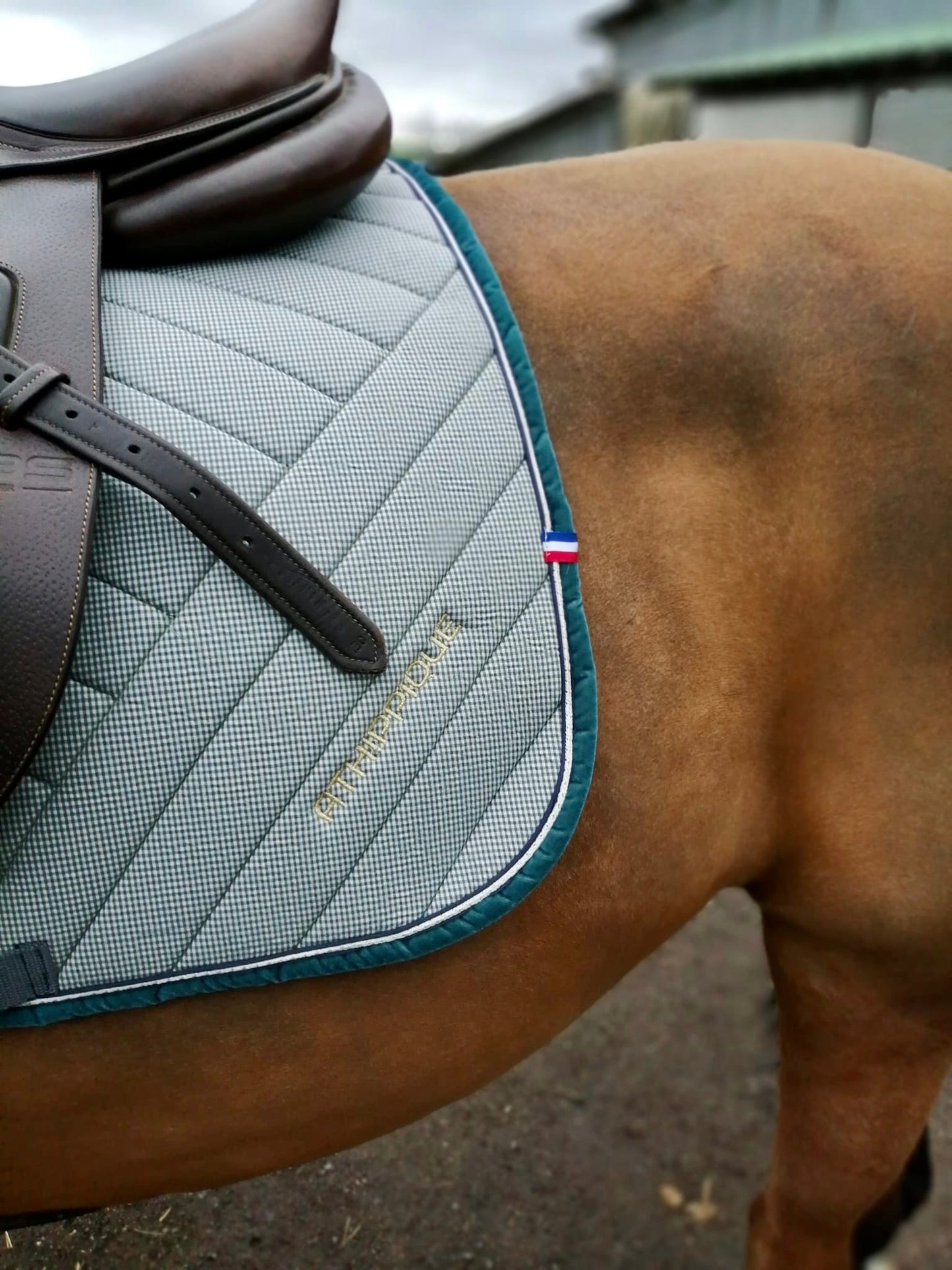Tapis de selle imprimé Jumping